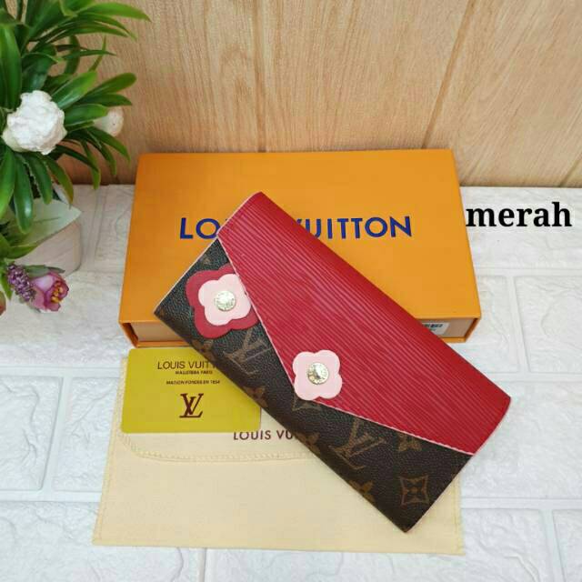 dompet lv import 64208 / dompet wanita import / dompet lv panjang