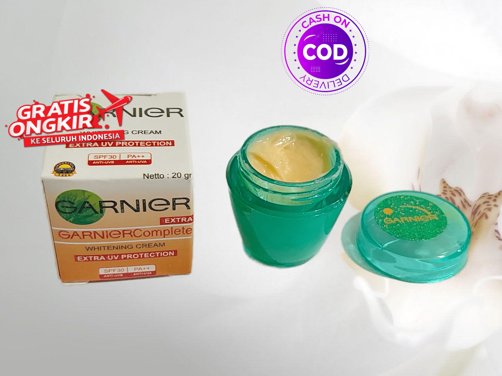 6PCS CREAM GARNIER GENTONG Lazada Indonesia