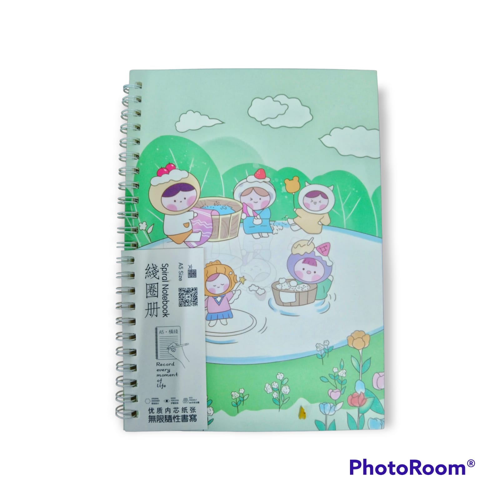 DE ROYALE - BUKU DIARY / AGENDA SPIRAL HARD COVER UKURAN A5 KARAKTER ...