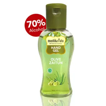 Mustika Ratu Hand Gel Sanitizer 60ml Olive Zaitun Lazada Indonesia