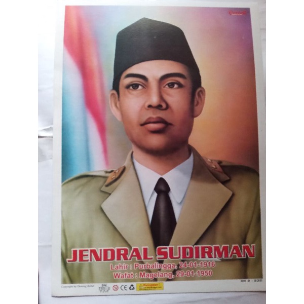 poster pahlawan Jendral Sudirman | Lazada Indonesia