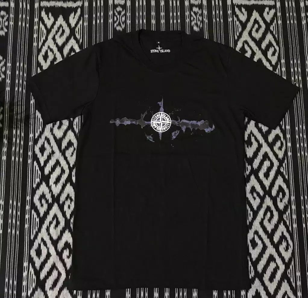 T-shirt bianca per uomo STONE ISLAND ESTATE