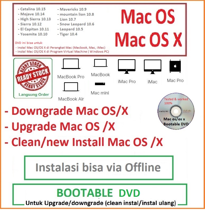 clean install for mac mini os 10.4