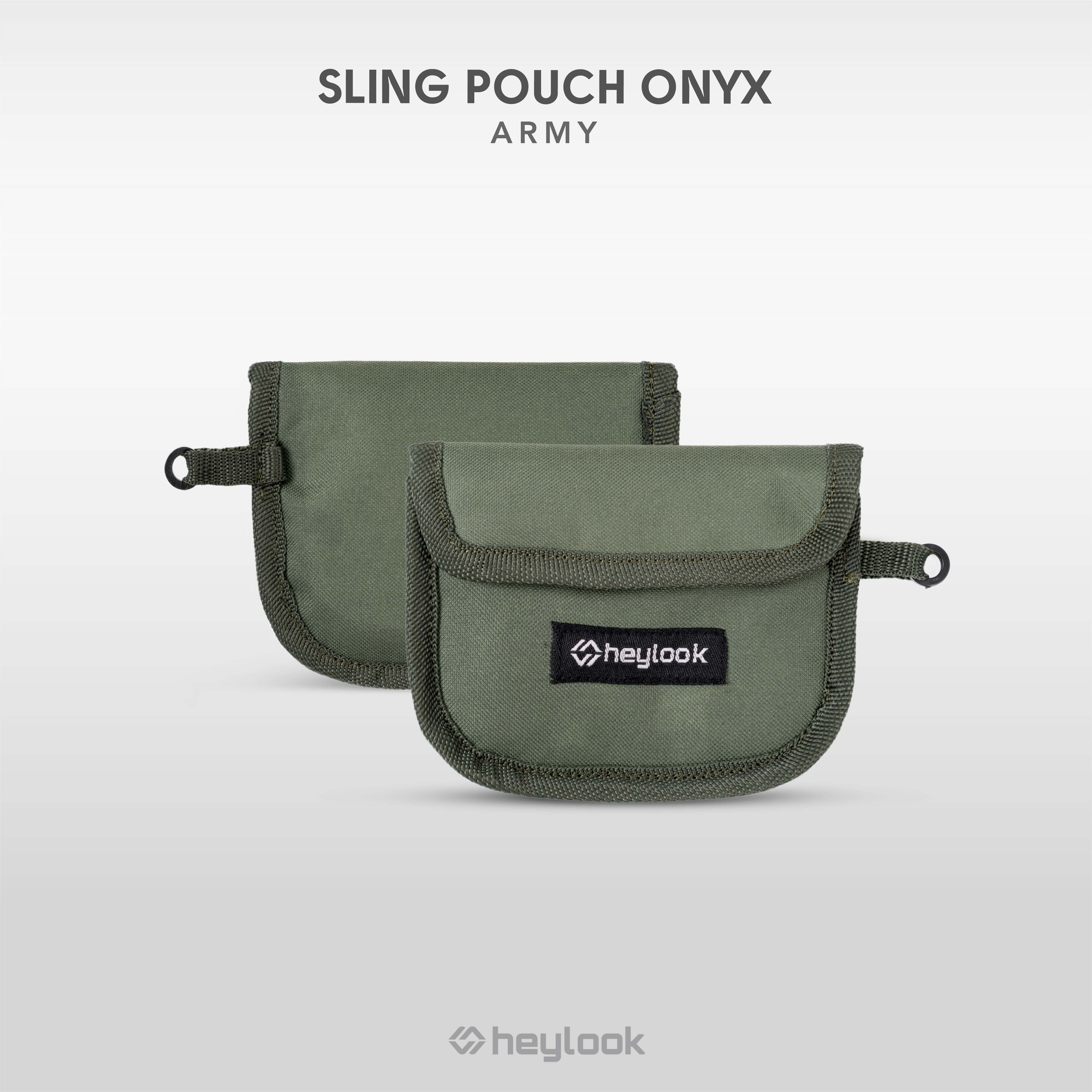 Sling pouch Onyx pouch wallet purse card bag sling bag pouch-heylook ...