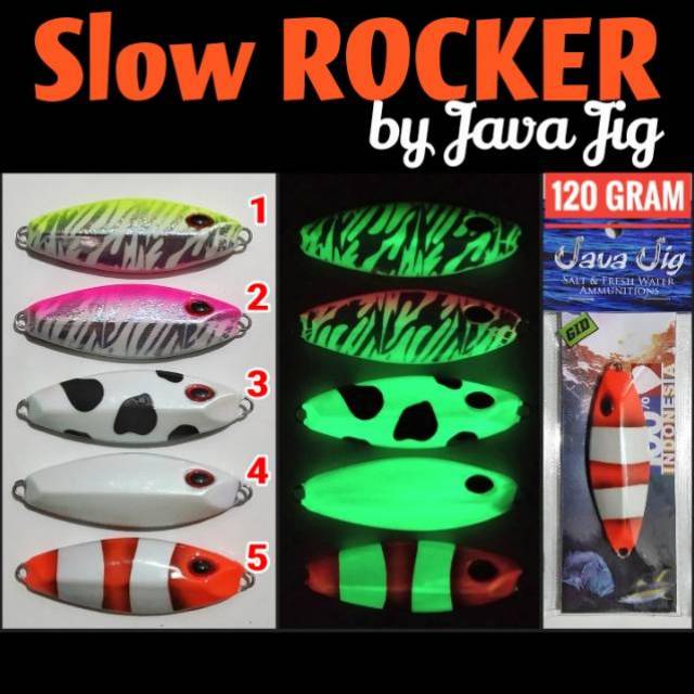 Metal Jig Java Jig Slow Rocker Slow Jigging