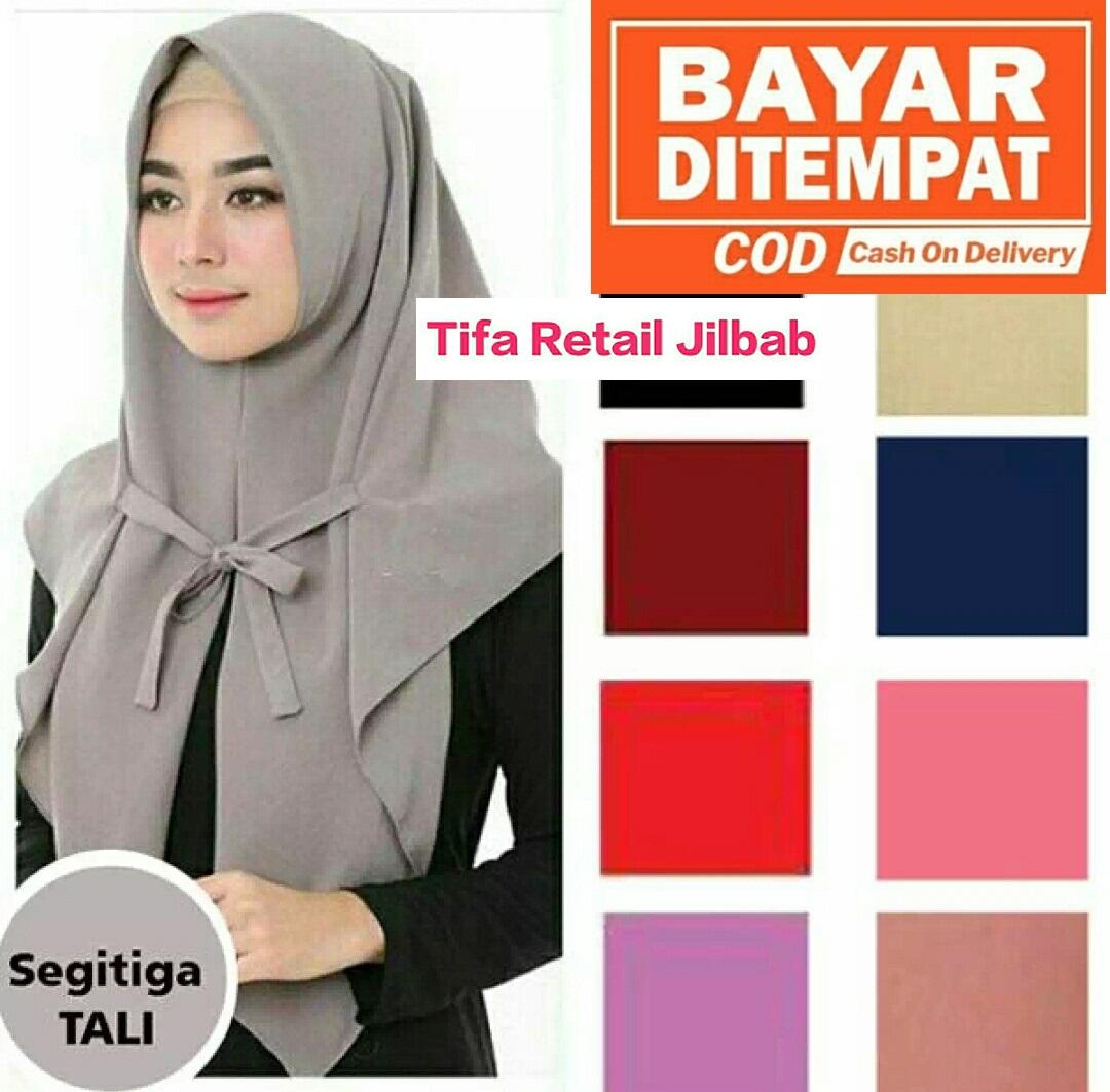 Jilbab Instan Segitiga Tali