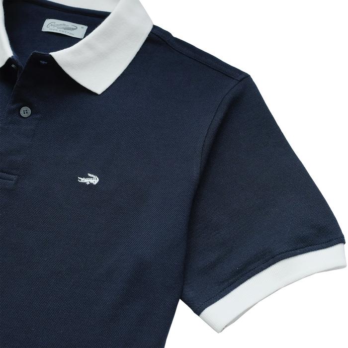 baju kaos crocodile original / Baju Pria Crocodile Men Polo Shirt biru tua / terbaru baju kaos lengan pendek crocodile original untuk pria / kaos polo pria crocodile / kaos kerah pria