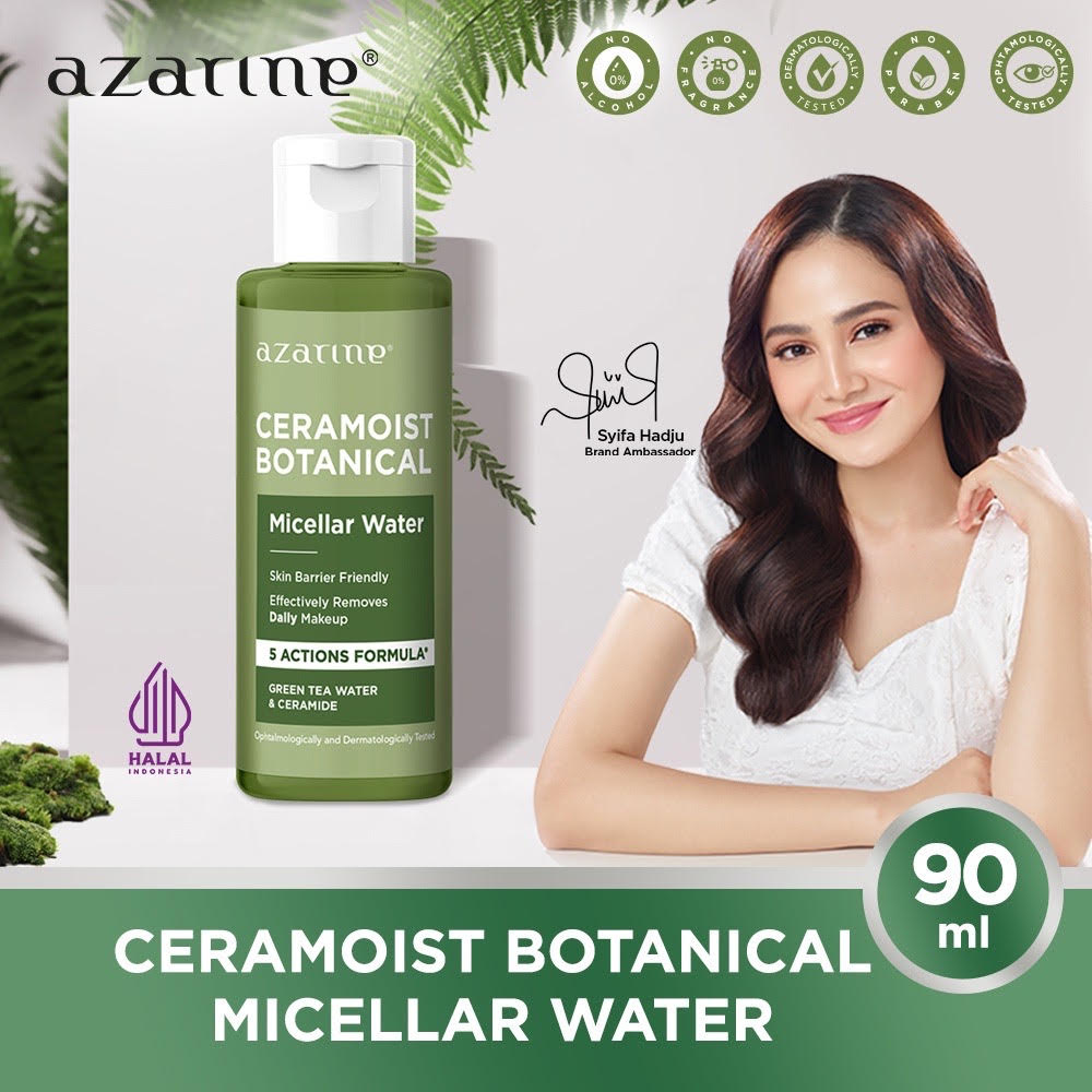 AZARINE Micellar Water 90ml Ceramoist Botanica Xpress Micellar Oil