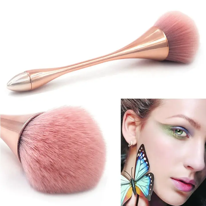 brush blush on