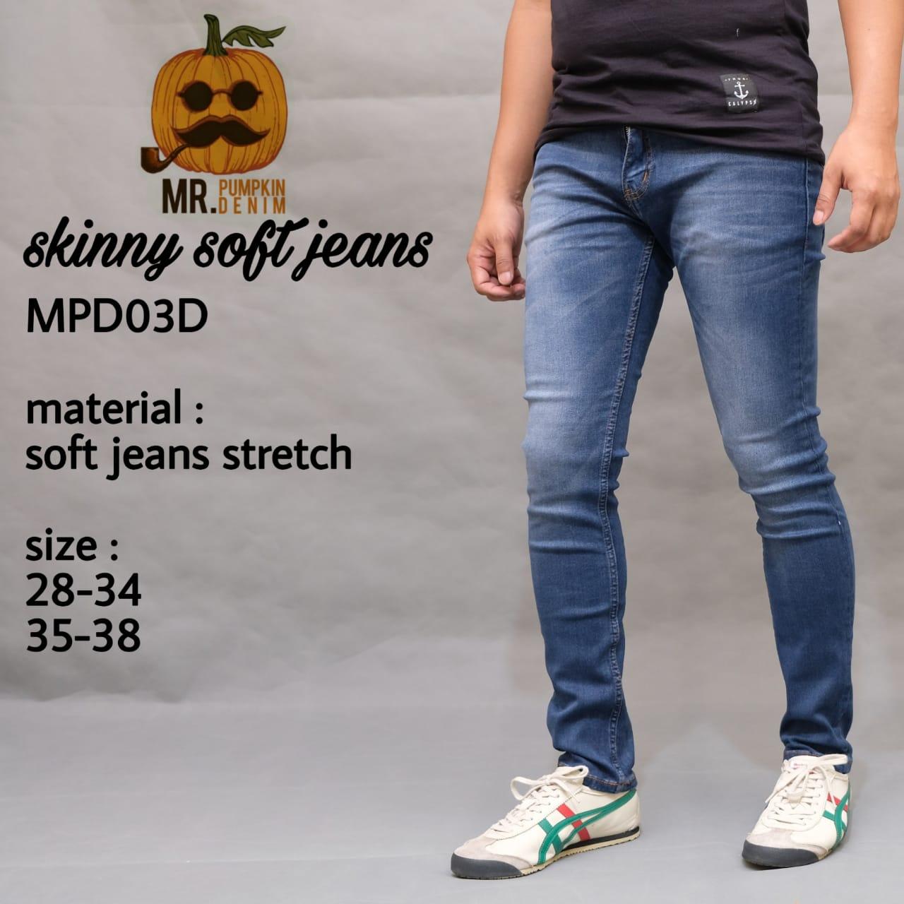 Celana Jeans Pria Fit Skinny Stretch Lentur Best Seller