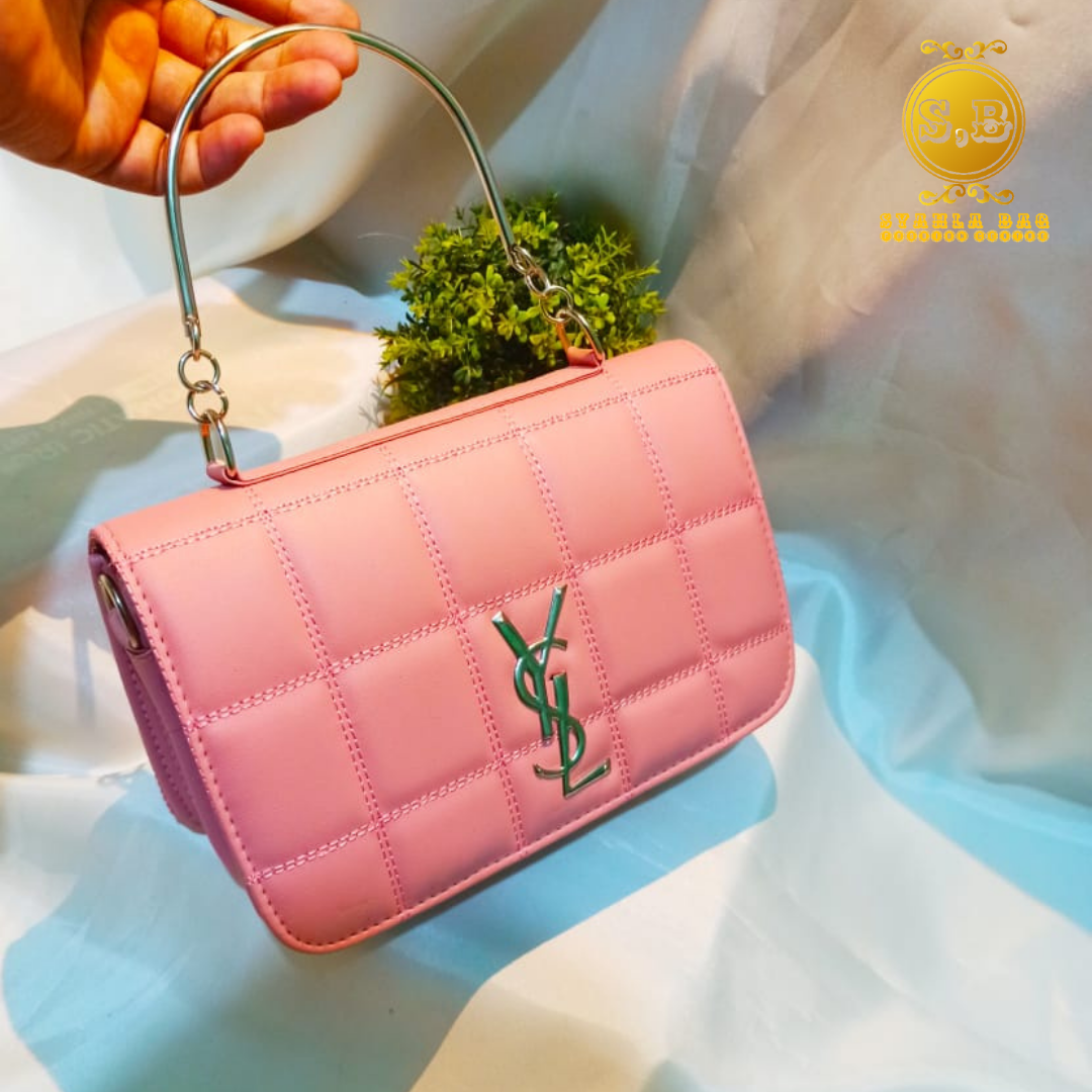 pink ysl bag