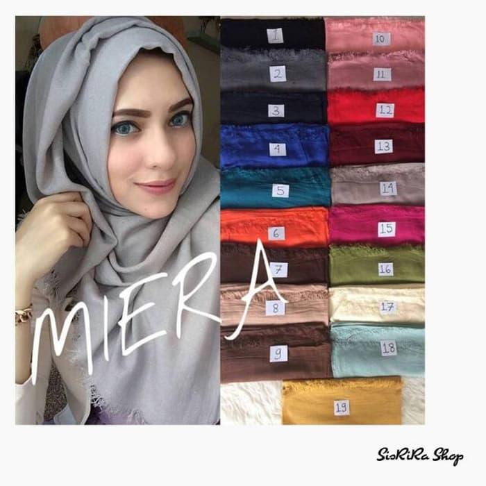 BARBARA - Hijab/Jilbab Pashmina Katun Rayon Original By Karanggo.
