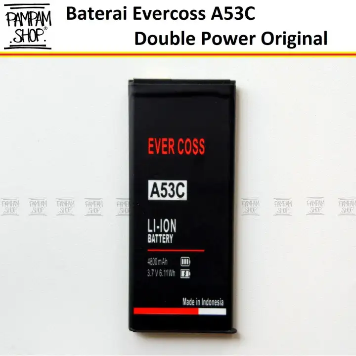 Baterai Evercoss A53c Double Power Batre Batrai Battery Hp Dual Evercross Cross Lazada Indonesia