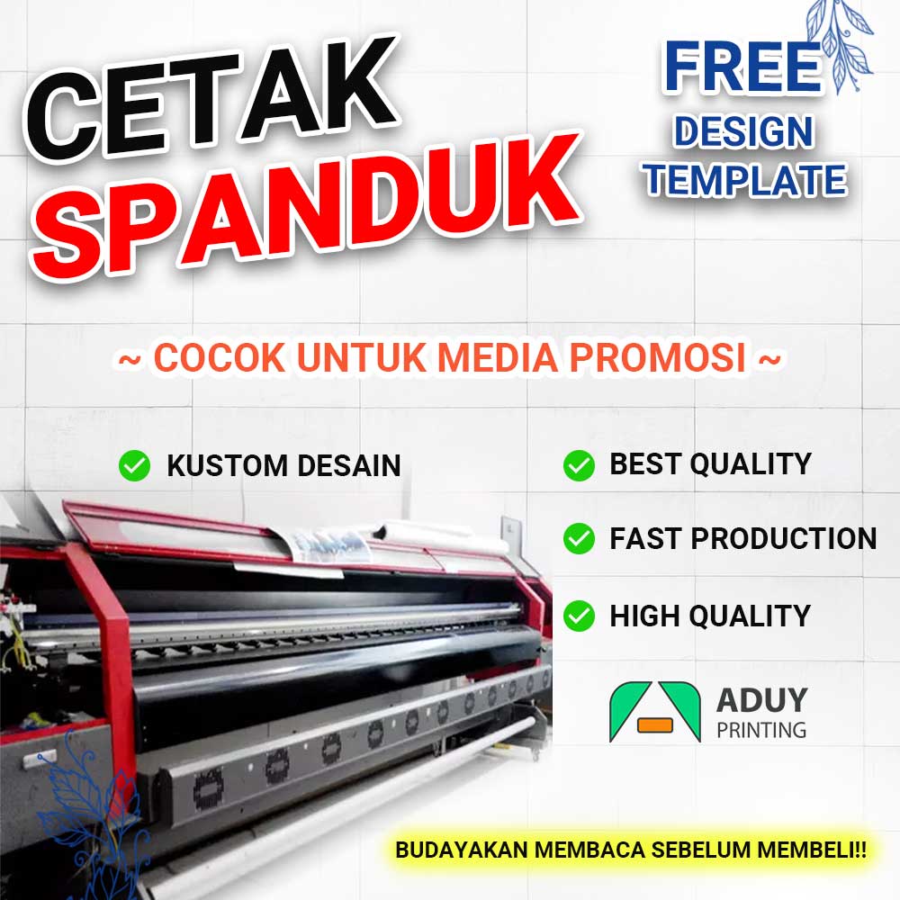 Cetak Spanduk Banner Backdrop Untuk Jualan Murah Kustom Bisa Kustom ...