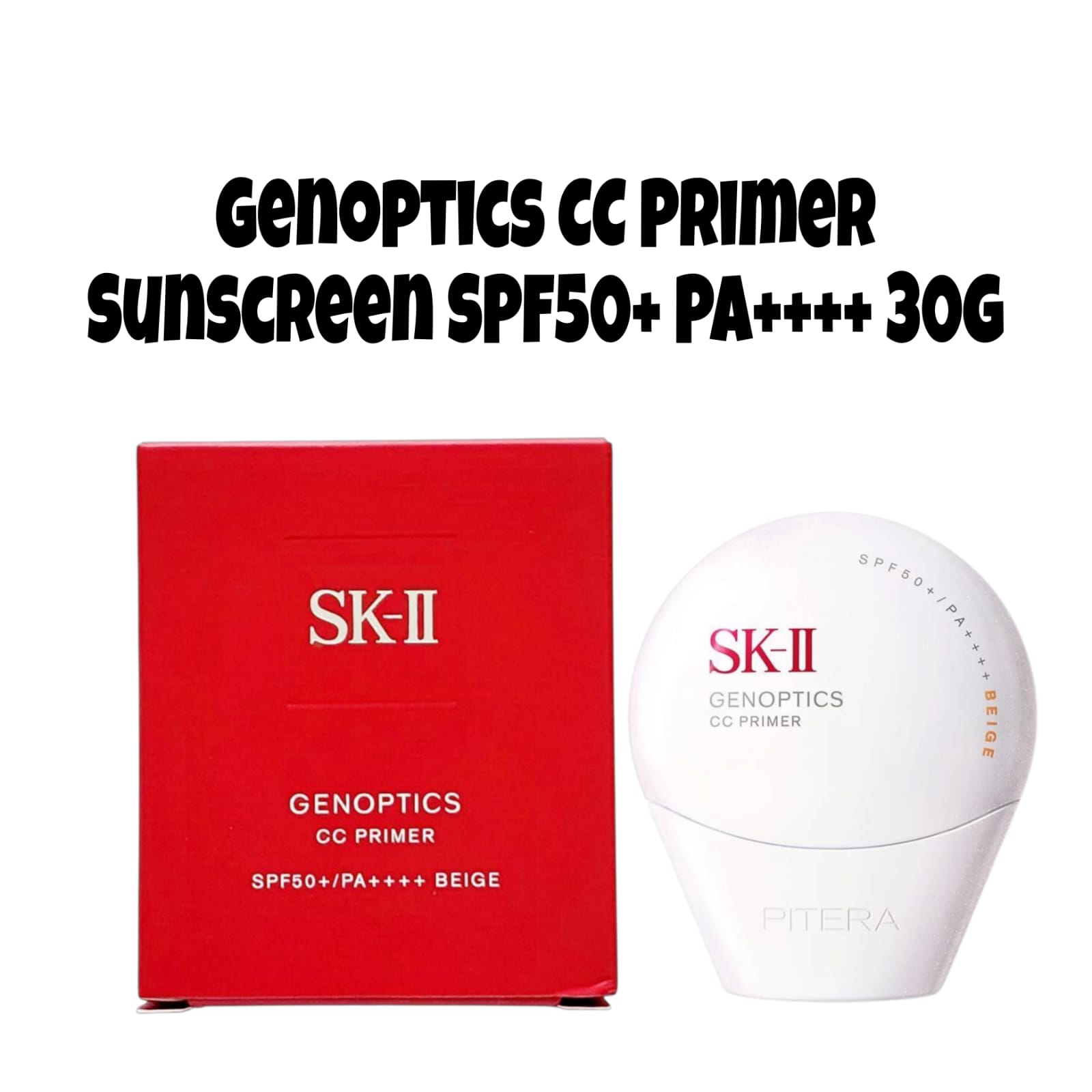 SK-II GENOPTICS CCプライマー ローズピンク 30g SK-II