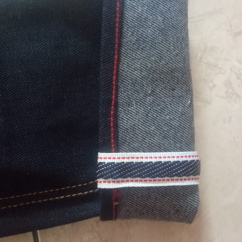 tali selvedge untuk custom denim pita 