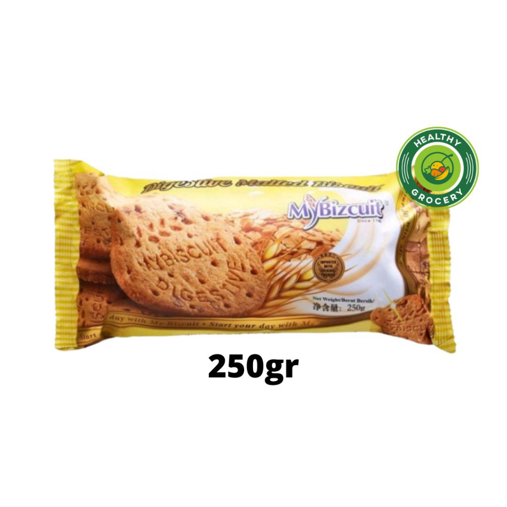 MyBizcuit Digestive Malted Biscuit 250gr / Biskuit Gandum Dengan Malt ...