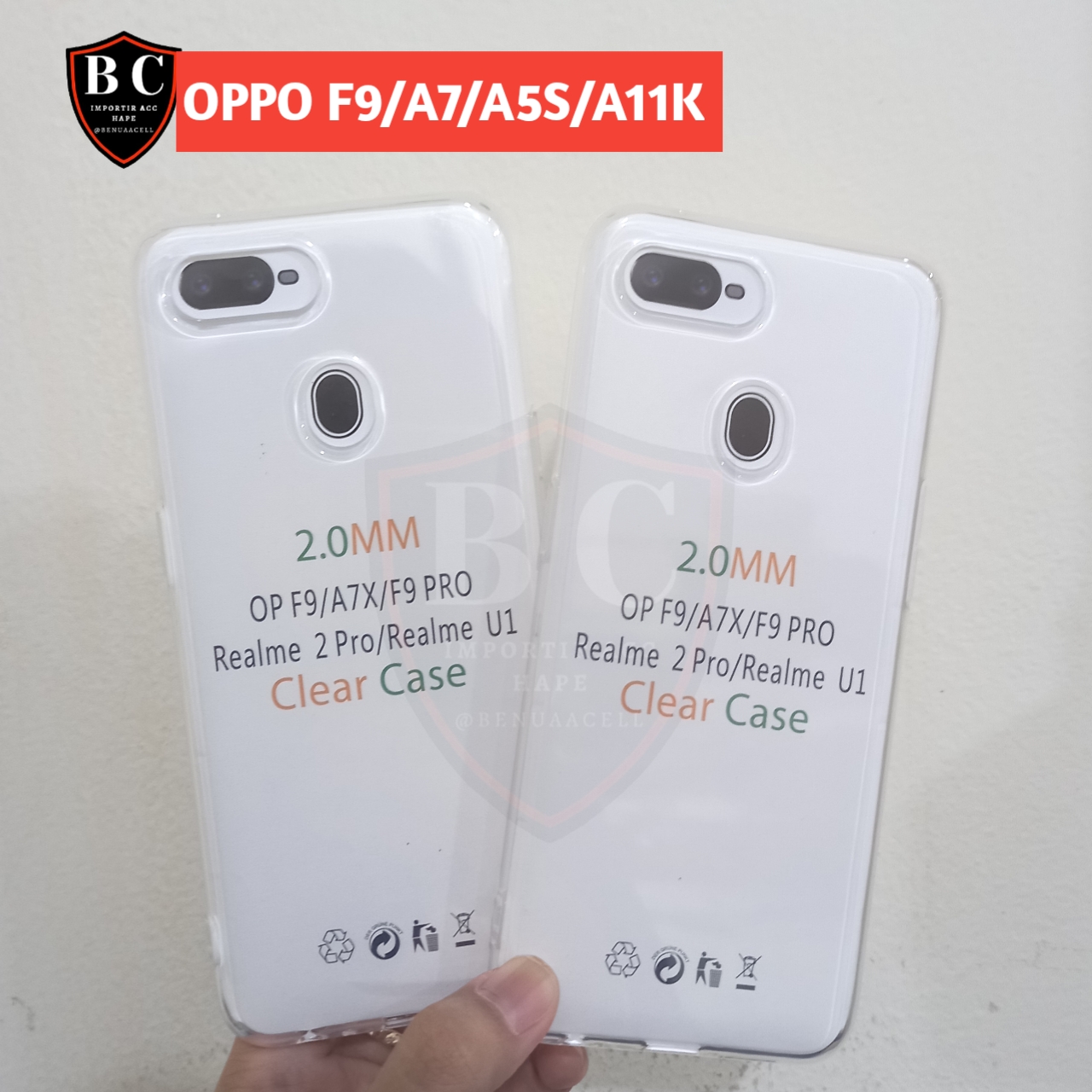 CASE FOR OPPO A5S A7 SOFTCASE CLEAR HD PREMIUM OPPO A5S A7 F9