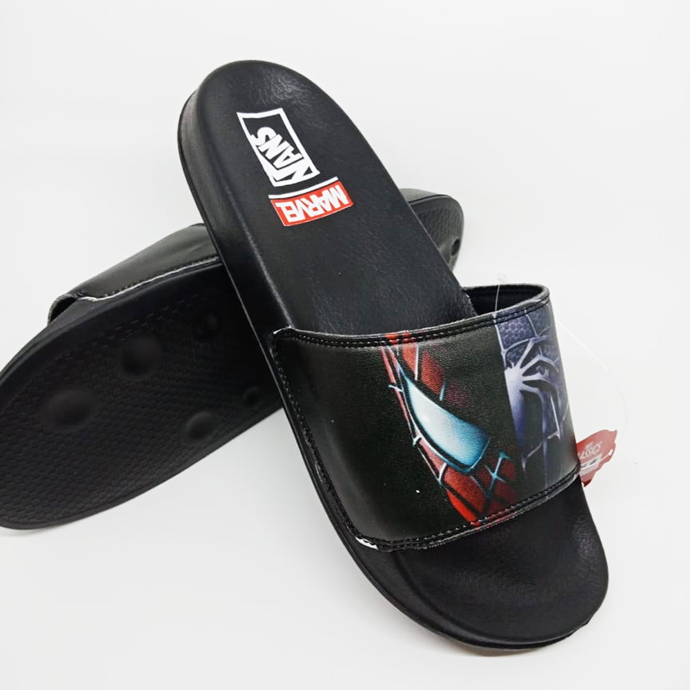 vans spiderman sandals