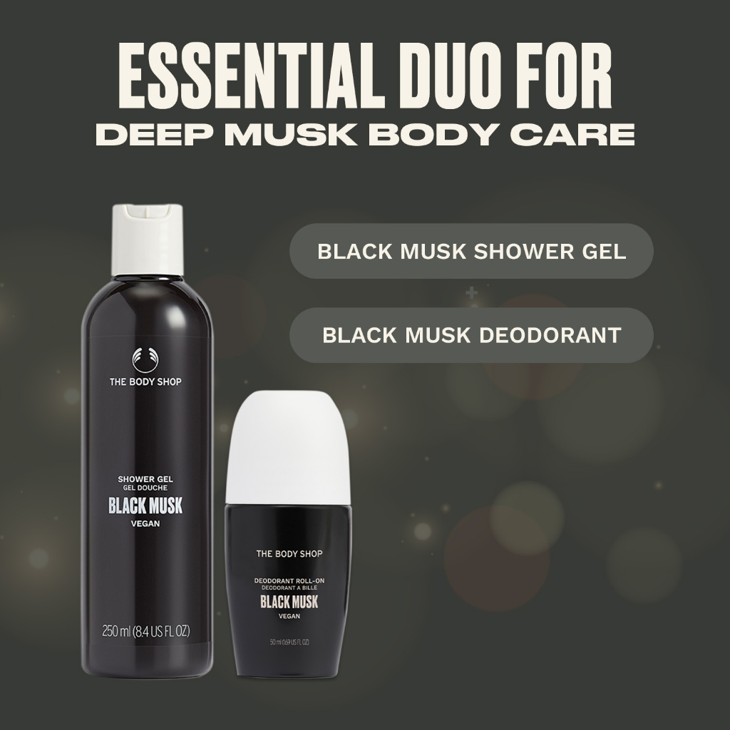 Shower Gel Black Musk Mist And Shower Duo Order The Body Shop