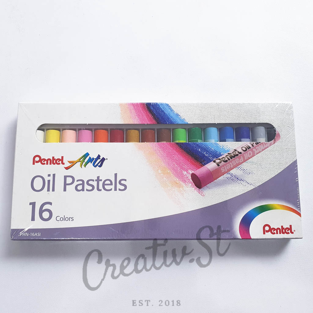 Crayon Pentel Oil Pastels 16 Warna | Lazada Indonesia