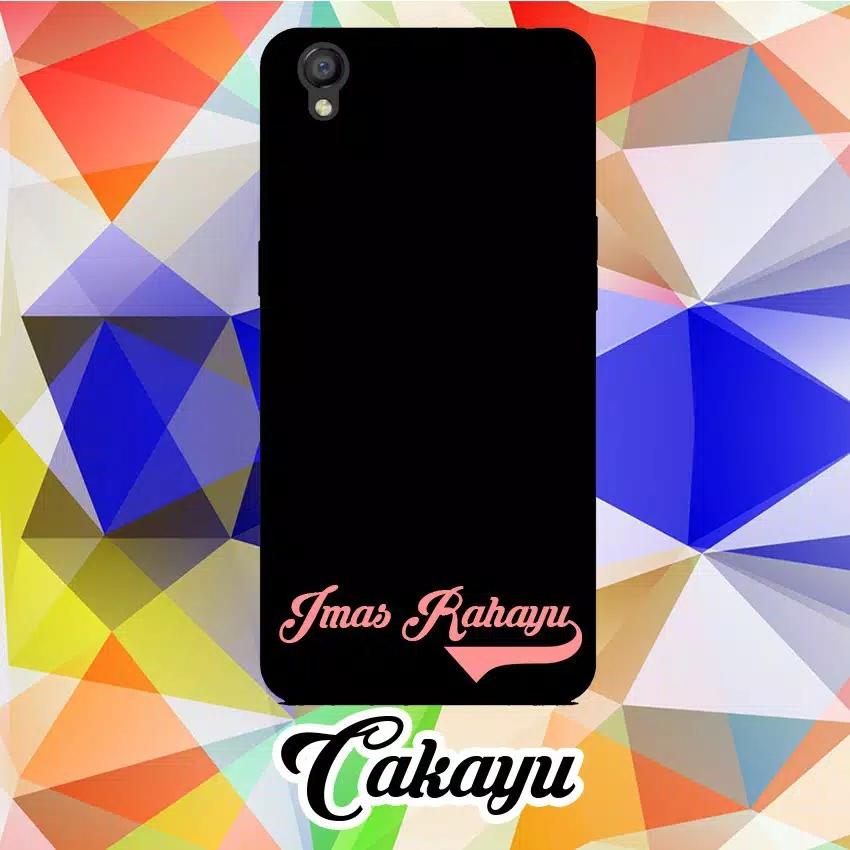 Case Fashion nama custom Xiaomi redmi A2 A1 note 5 5A 6 6A Pro 4A 5 Plus OPPO A39 A3S A7 A71 A83 F1 F1plus F1s Vivo V15 pro V11 pro V5 V5S V5plus V5 lite Y71 Y83 Y91 Y93 Y95 Y81 Samsung J2 prime J1 ace