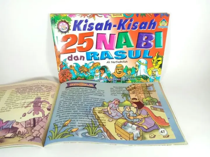 Buku Kisah Kisah 25 Nabi Dan Rasul Dilengkapi Gambar Dan Fullcolor Terlaris Lazada Indonesia