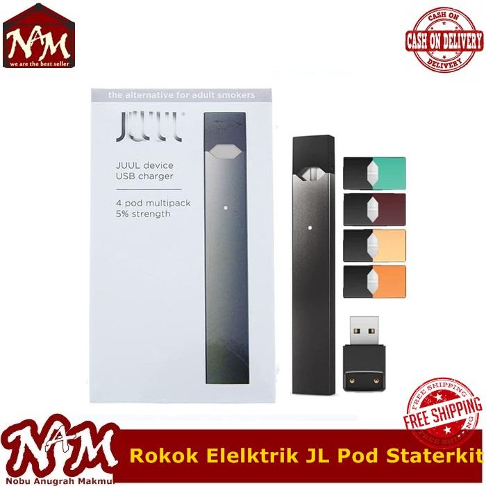 NAM - Vape Murah Rokok Elelktrik JL Pod Staterkit Bonus 4 Liquid NAM - Vape Murah Rokok Elelktrik JL Pod Staterkit Bonus 4 Liquid