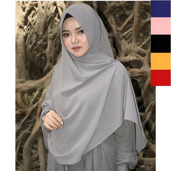 Mesh Jilbab Instan Terbaru / Hijab Khimar Instan Ped Wolfis FARIDA