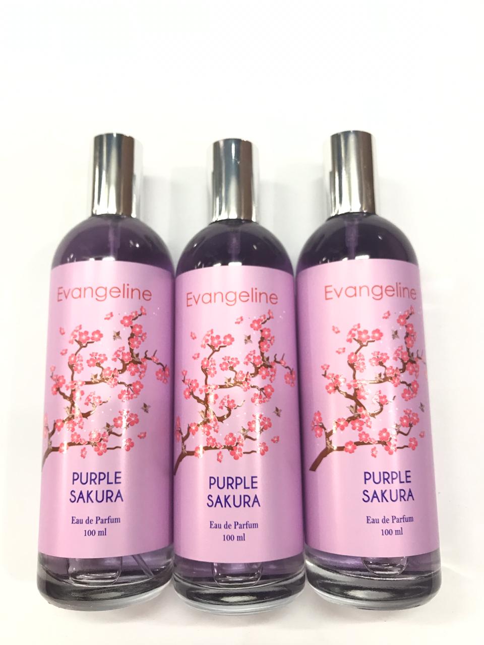 PARFUM Evangeline Sakura Women 100ml Eau De Parfum - PURPLE SAKURA