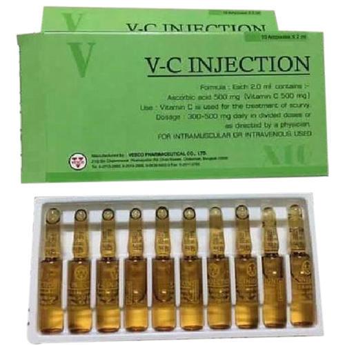 ANM COD - 1 Ampul VC Injection / V-C Injection Vitamin C Injection / Serum Vitamin C Original
