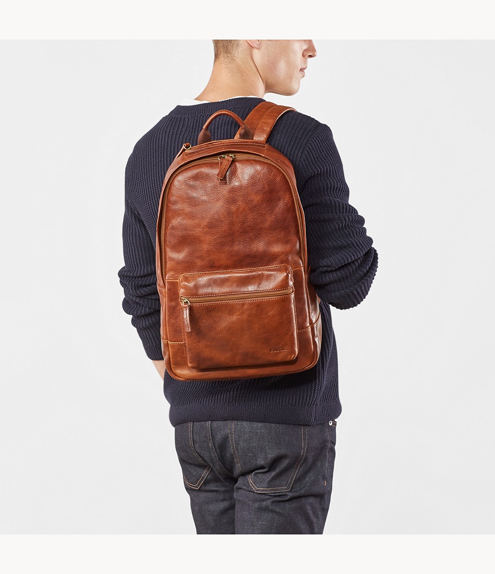 Jual Backpack Fossil Leather Terbaru 