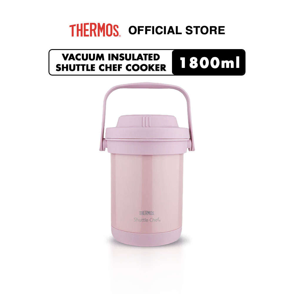 Thermos Vacuum Thermal Cooker Shuttle Chef Pink