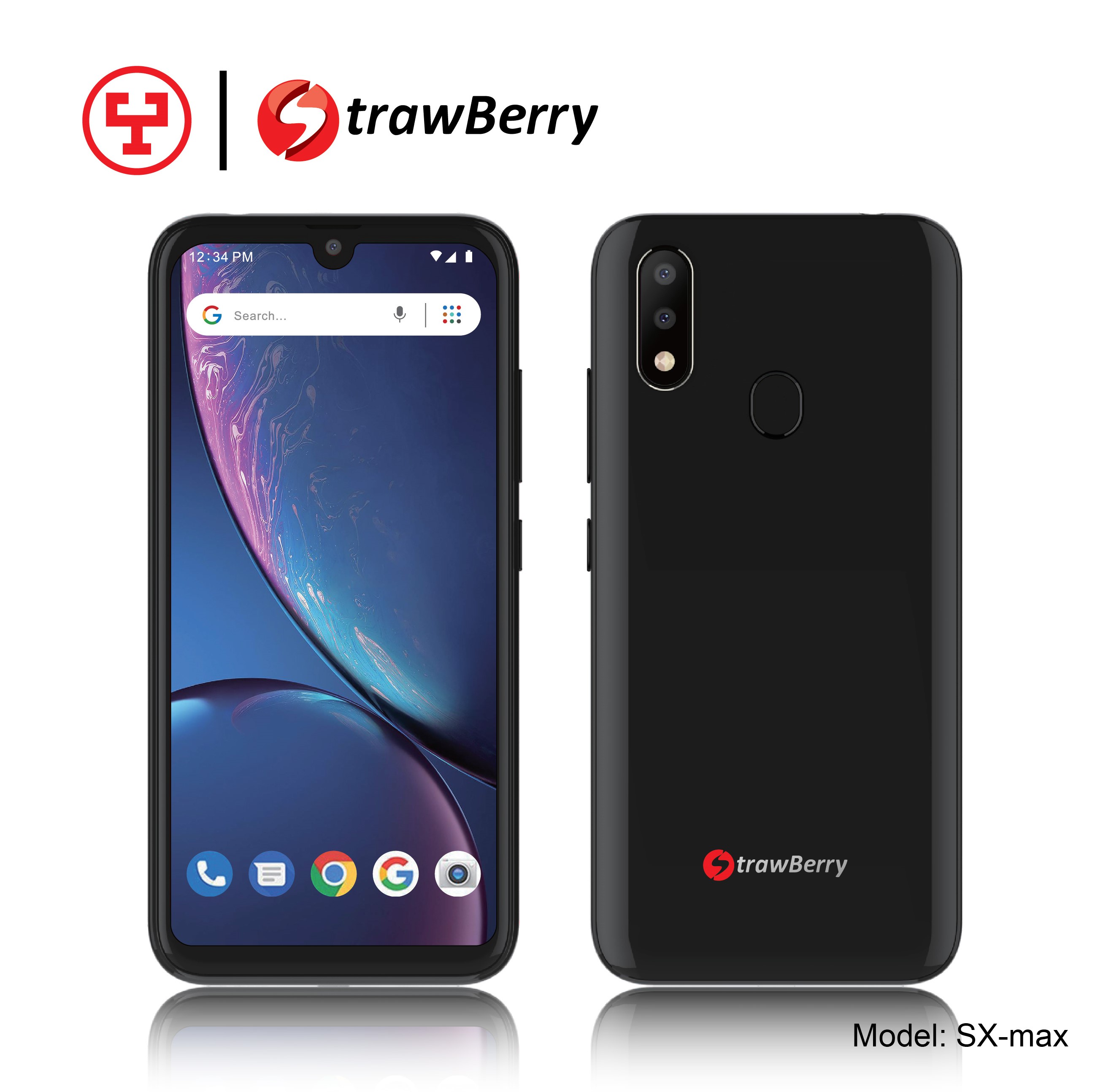 Strawberry Sx Max Smartphone Android 10 0 Dual Sim Quad Core 1080p Handphone Pintar Fitur Sensor Sidik Jari Face Id 2 16gb Layar 5 71 Inci Baterai 3350mah Garansi Resmi Hp Murah Lazada Indonesia