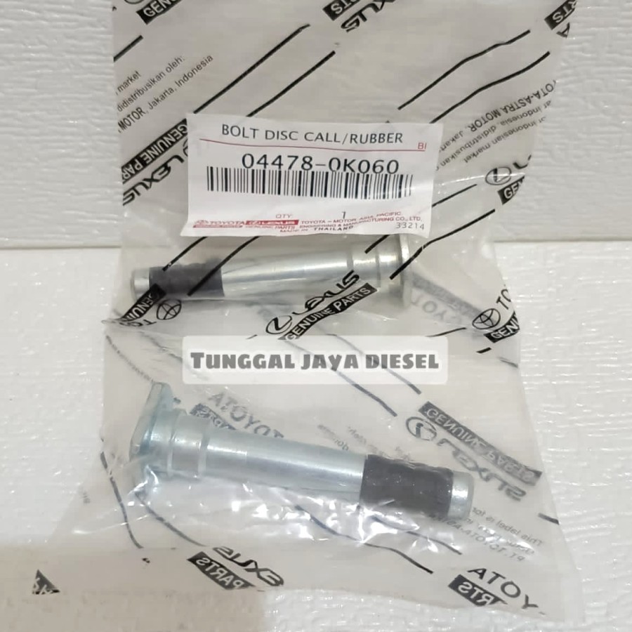 Baut Pin Caliper Pen Kaliper Cakram Toyota Innova 044780K060 1PC