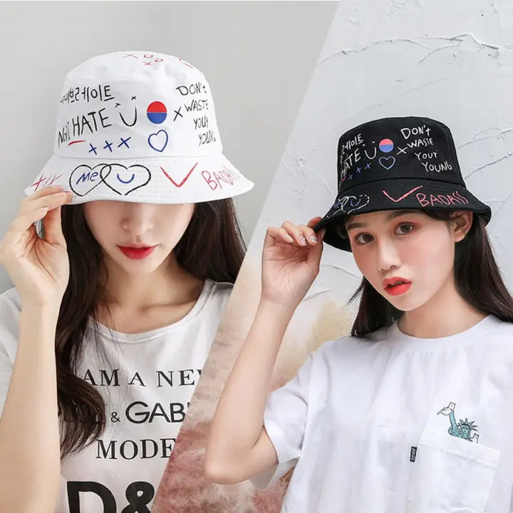 topi bucket lazada