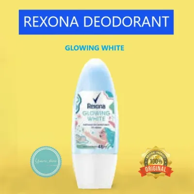 REXONA Women Deodorant Roll On Glowing White - 40 ml
