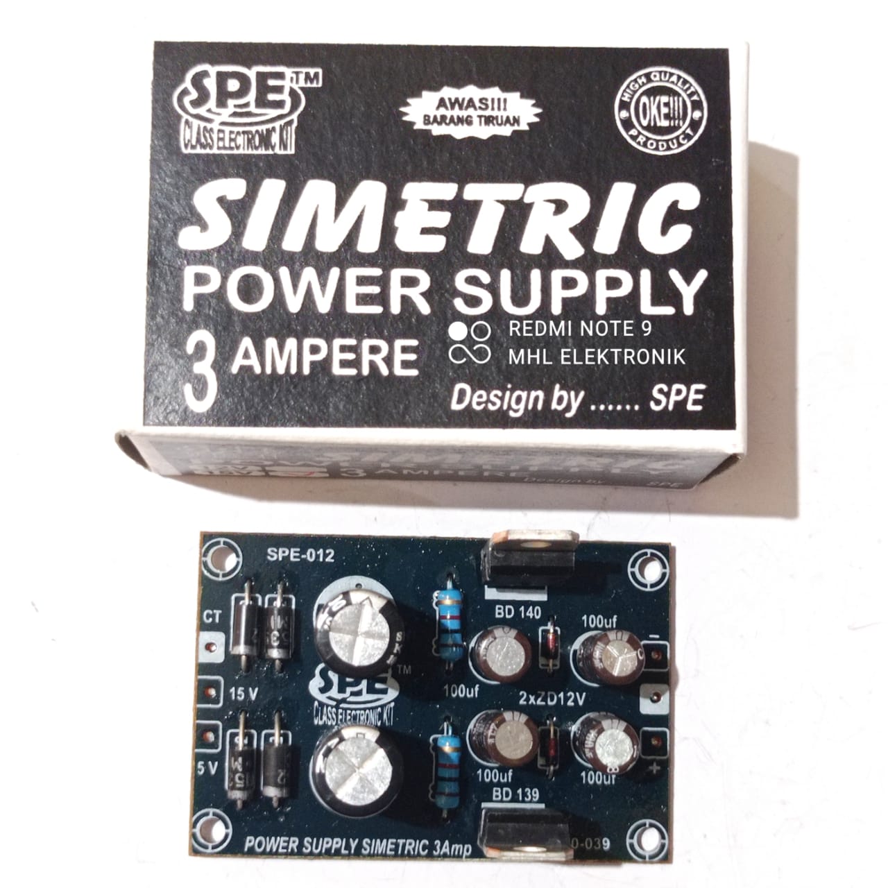 Kit Power Supply Simetris 15 Volt CT 3A by SPEED | Lazada Indonesia