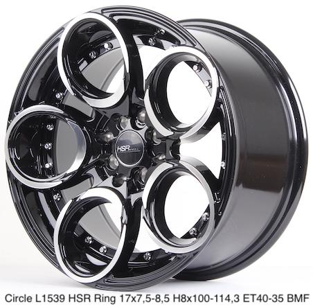 velg mobil circle hsr r17 mazda2 yaris vios city avanza livina sirion sigra calya isi 4pcs