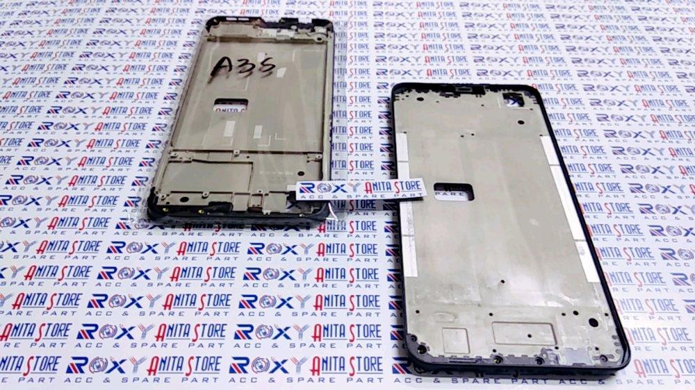 Frame lcd tulang tengah tatakan lcd oppo a3s