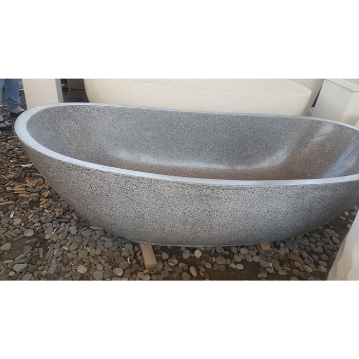Bathtub Unik Handmade Terazzo Bali dengan model batu alam Lazada