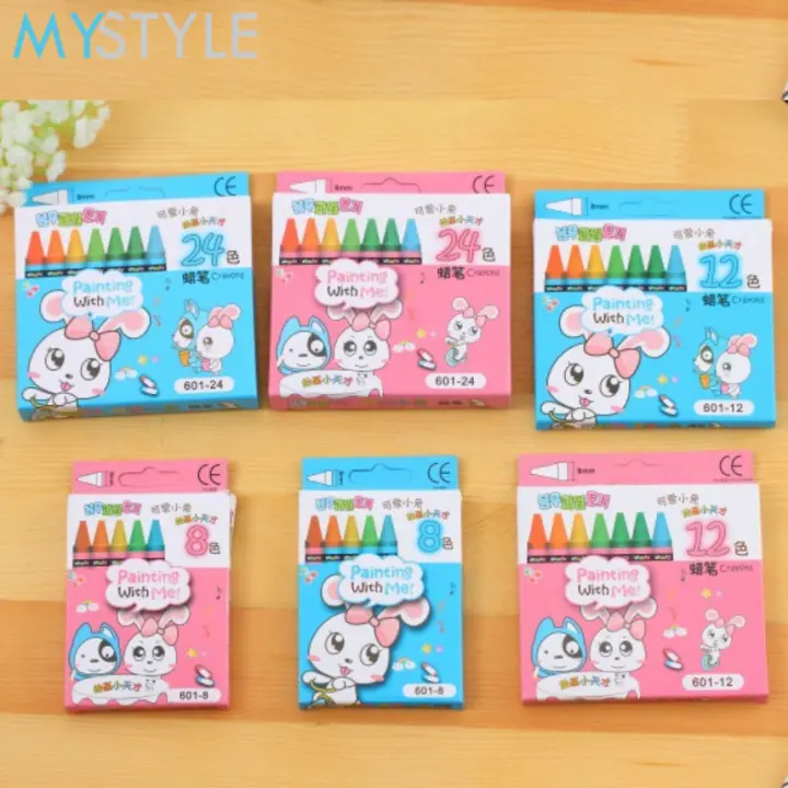 Mystyle Crayon Set 8 12 Warna Lancip Pensil Warna Alat Mewarnai Alat Lukis Anak Perlengkapan Gambar Lazada Indonesia