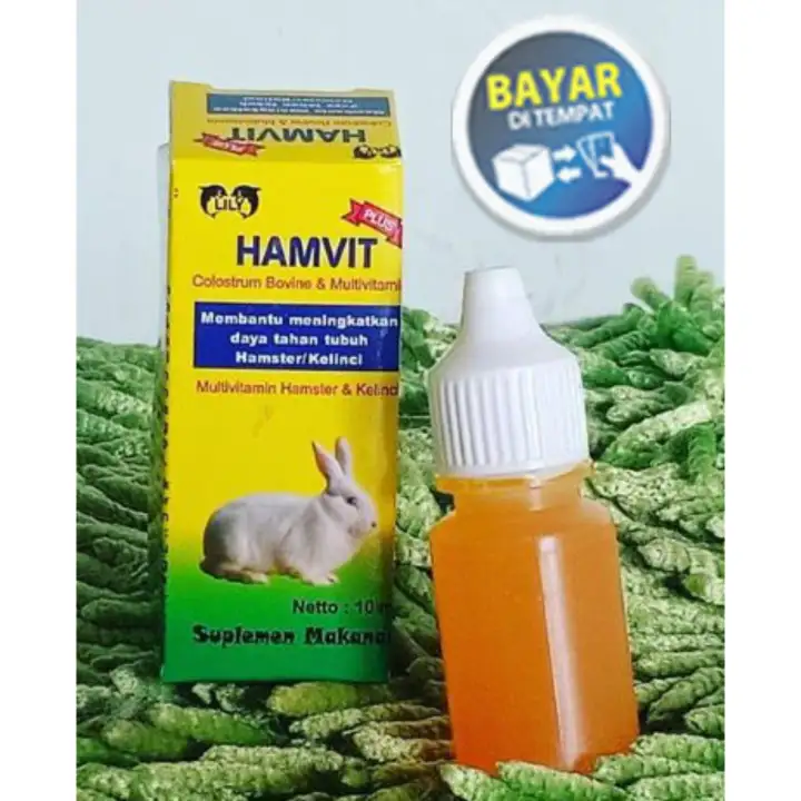 Vitamin Hewan Hamster Kelinci Dan Sugar Glider Hamvit Jk 810