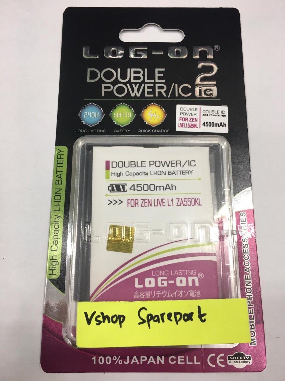 Baterai Batre Double IC Asus Zenfone Live L1 ZA550KL