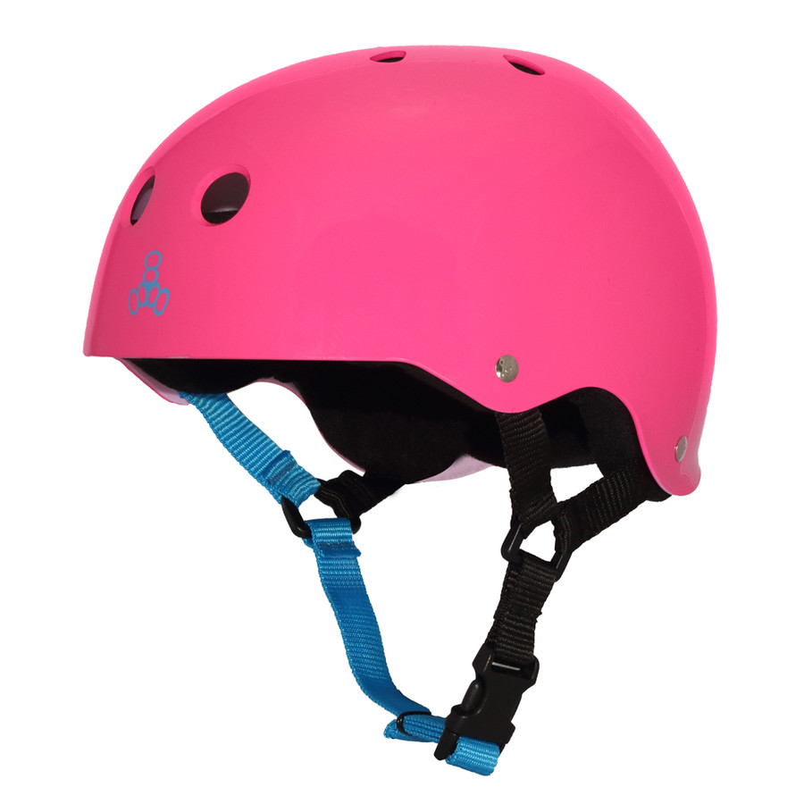 Helmet Triple Eight Fuchsia / Helm 