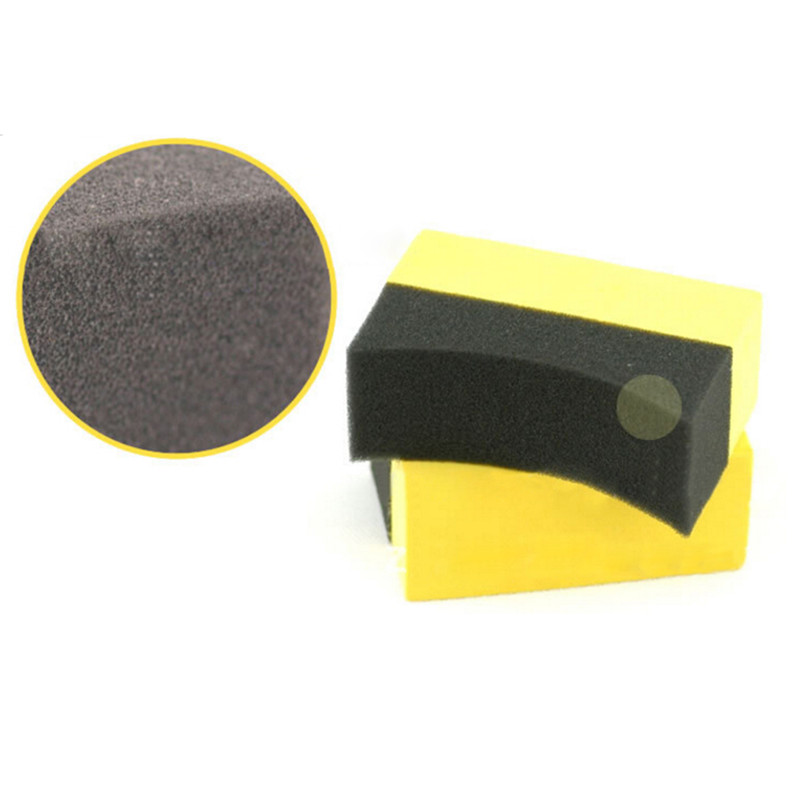 CISWGE Auto Wheels Brush Sponge Tools Applicator Special For Tire Hub Cleaning