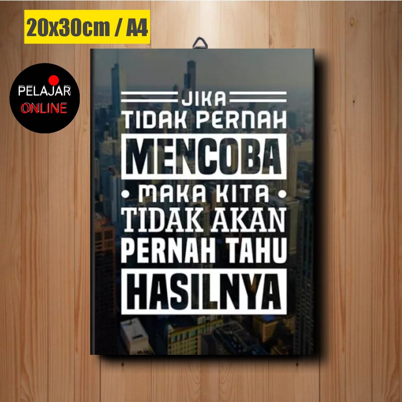 Poster Motivasi Wall Decor Hiasan Dinding Dekorasi Kantor Ruang Kerja