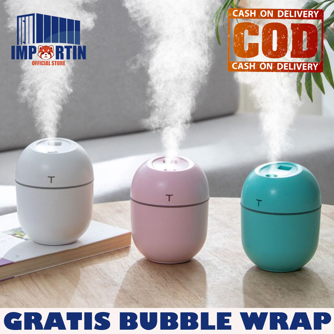 BISA COD IMPORTIN Humidifier Purifier (T MODEL) Portable Pelembab