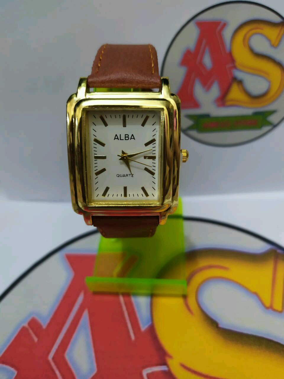 JAM TANGAN WANITA ALBA KULIT kotak
