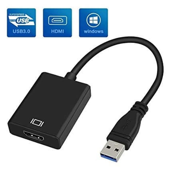 Kabel USB 3.0 To HDMI Converter Adapter/ USB 3.0 To HDMI | Lazada Indonesia